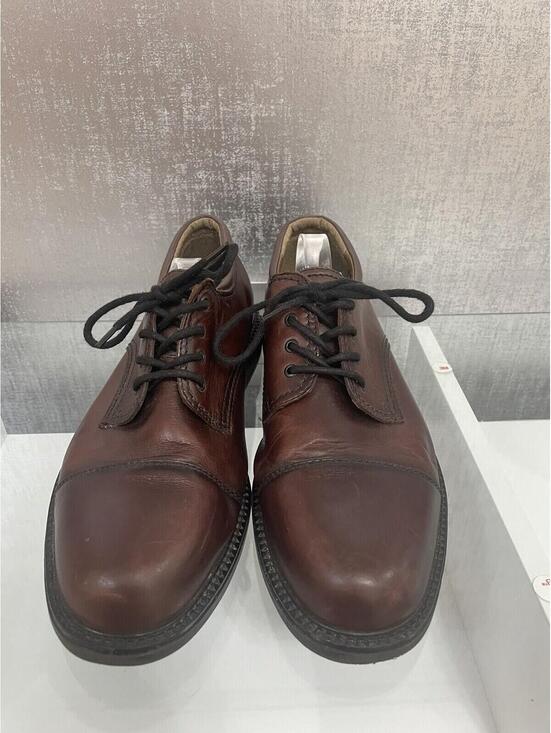 G.H. Bass & Co. Mens Chase Oxford Shoes Brown Leather Lace Up Size: 10M (A368) main image 4
